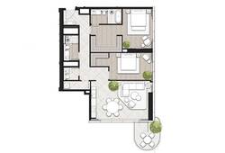 2 bedroom apartment